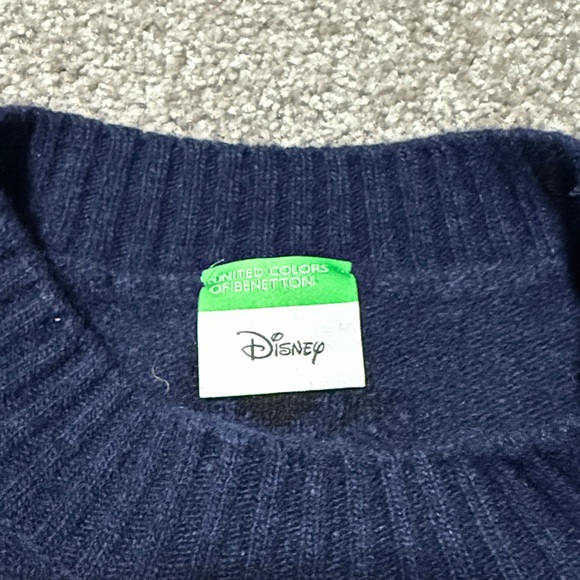 Disney Men's Navy Sweater with Mickey Mouse Design - Picture 3 of 8